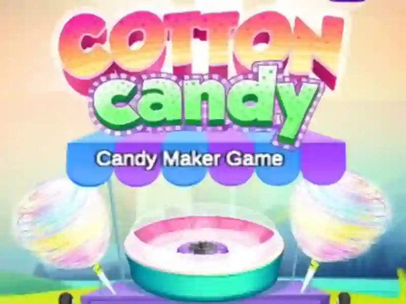 Mäng Cotton Candy Candy Maker mäng Internetis