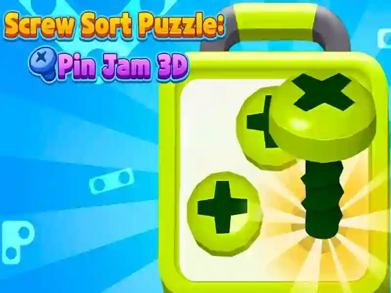 Mäng Screw Sort Puzzle Pin Jam 3D Internetis