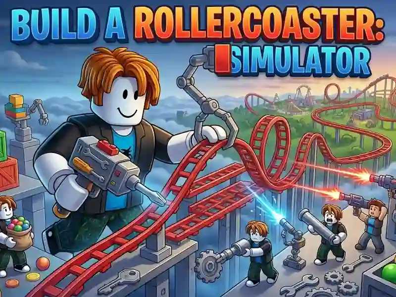 Mäng Build a Rollercoaster: Simulator Internetis