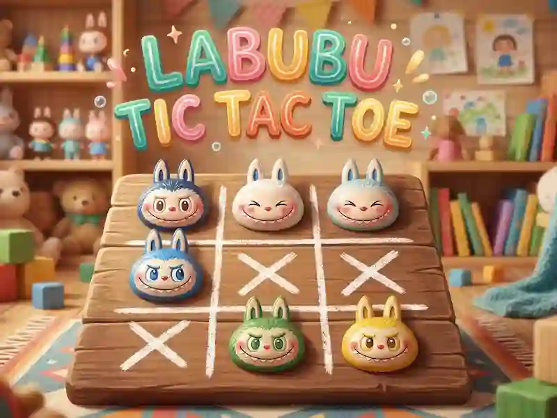 Mäng Labubu Tic Tac Toe Internetis