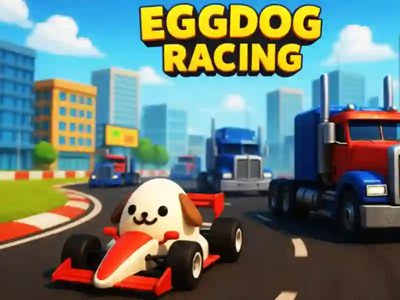 Mäng Eggdogi võidusõit Internetis