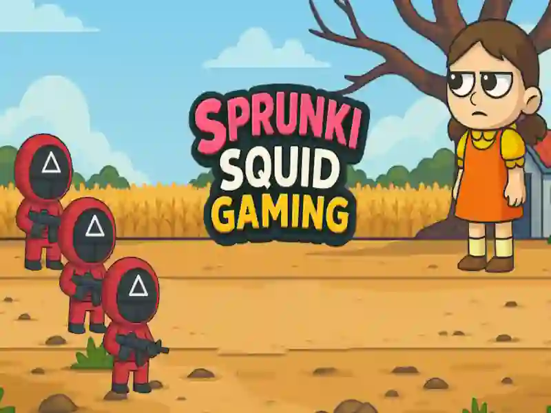 Mäng Sprunki Squid Gaming Internetis