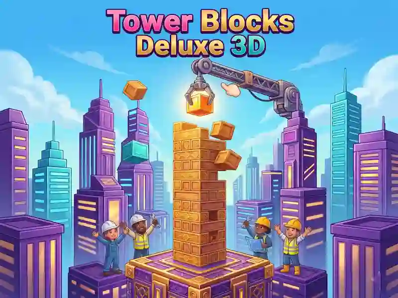 Mäng Tower Blocks Deluxe 3D Internetis