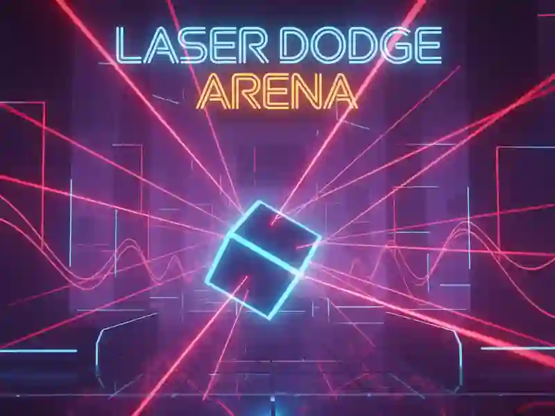 Mäng Laser Dodge Arena Internetis