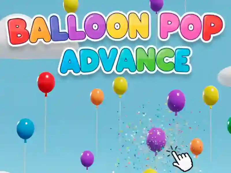 Mäng Balloon Pop Advance Internetis