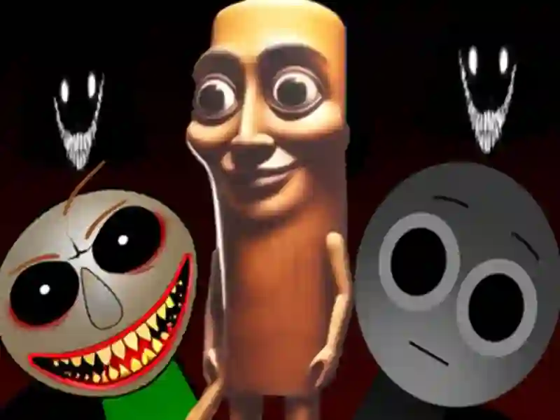 Mäng Sprunki Tung Sahur Internetis