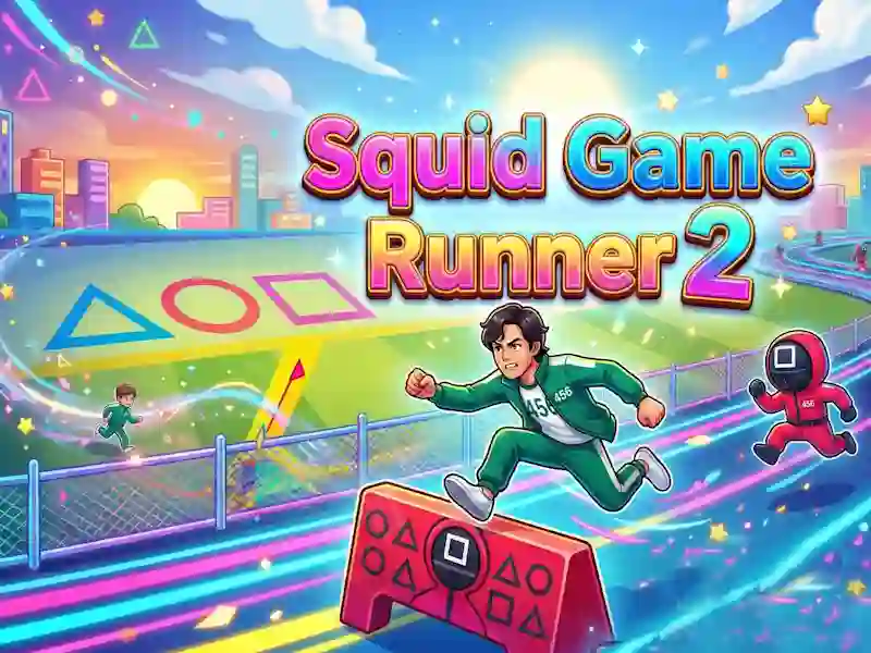 Mäng Squid Game Runner 2 Internetis