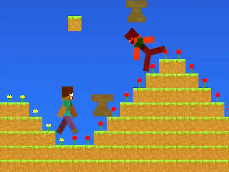 Mäng NOOB VS PRO, kuid alasi vihma Minecraft Internetis