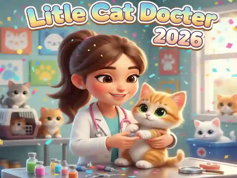 Mäng Little Cat Doctor Internetis