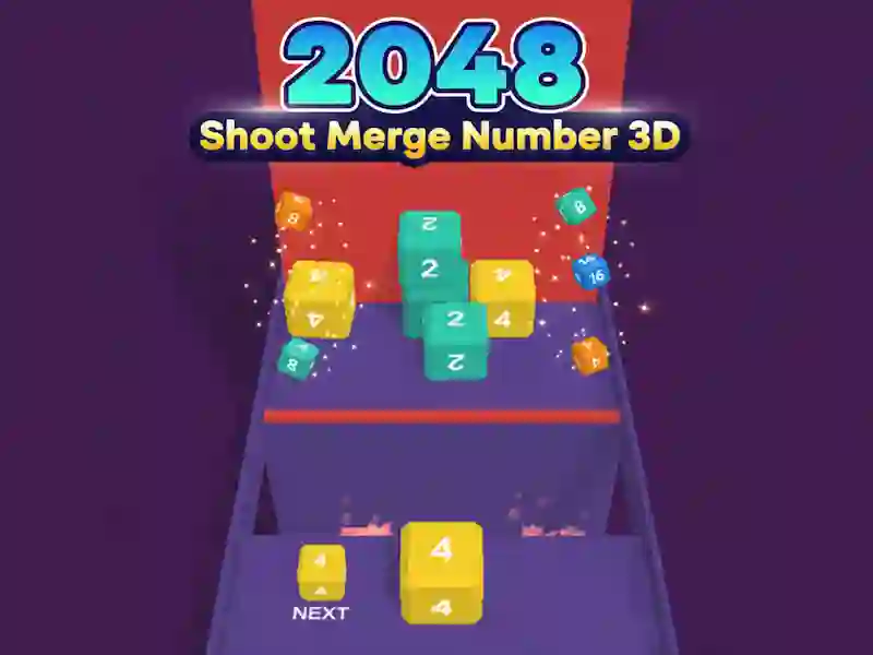 Mäng 2048 Pildistage ühendamisnumber 3D Internetis
