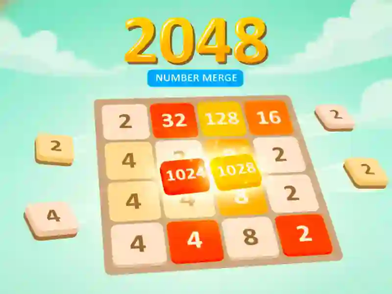 Mäng 2048 numbrite liitmine Internetis