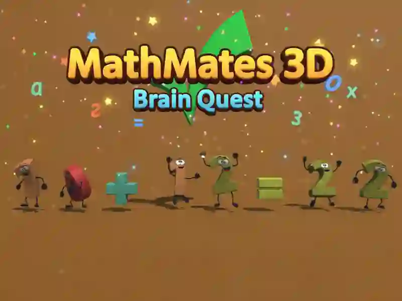 Mäng MathMates 3D: Brain Quest Internetis