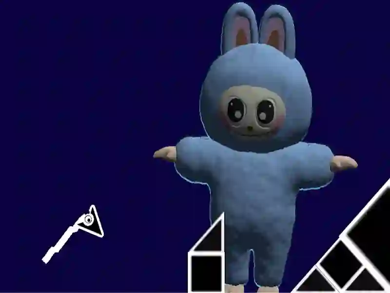 Mäng Labubu geomeetria kriips Internetis