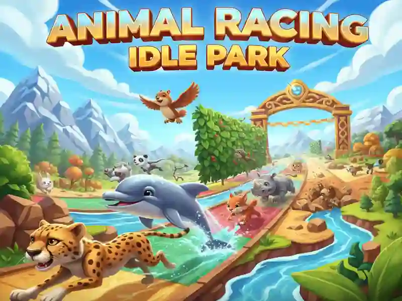 Mäng Animal Racing Idle Park Internetis