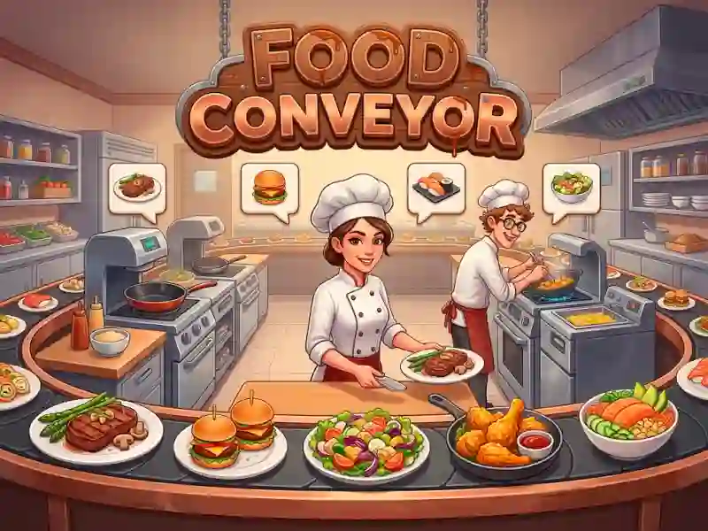 Mäng Food Conveyor Internetis