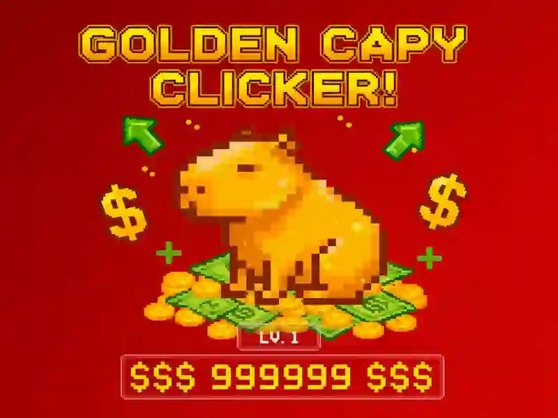 Mäng Golden Capy Clicker Internetis