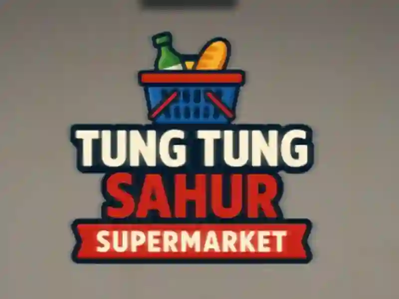 Mäng Tung Tung Sahuri supermarket Internetis
