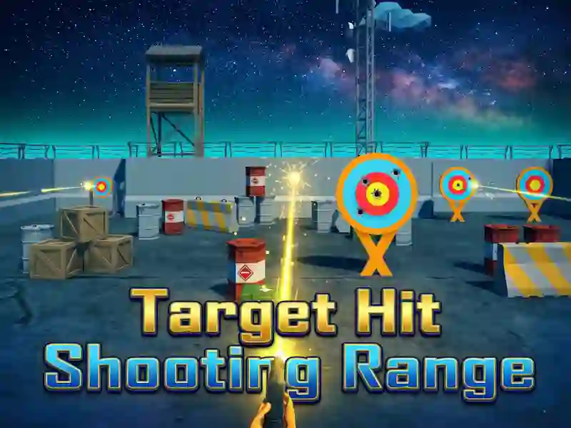 Mäng Target Hit Shooting Range Internetis