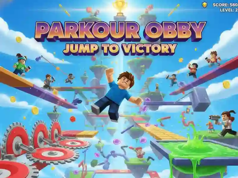 Mäng Parkour Obby hüpe võidule Internetis