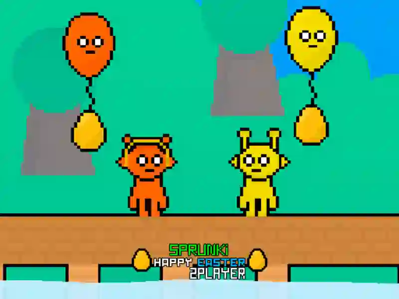 Mäng Sprunki Happy Easter 2Player Internetis