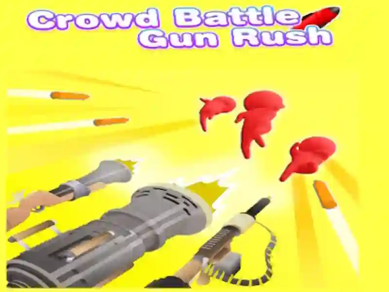 Mäng Crowd Battle Gun Rush Internetis