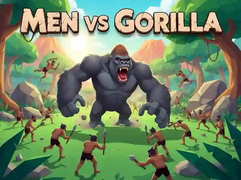 Mäng Mehed vs Gorilla Internetis