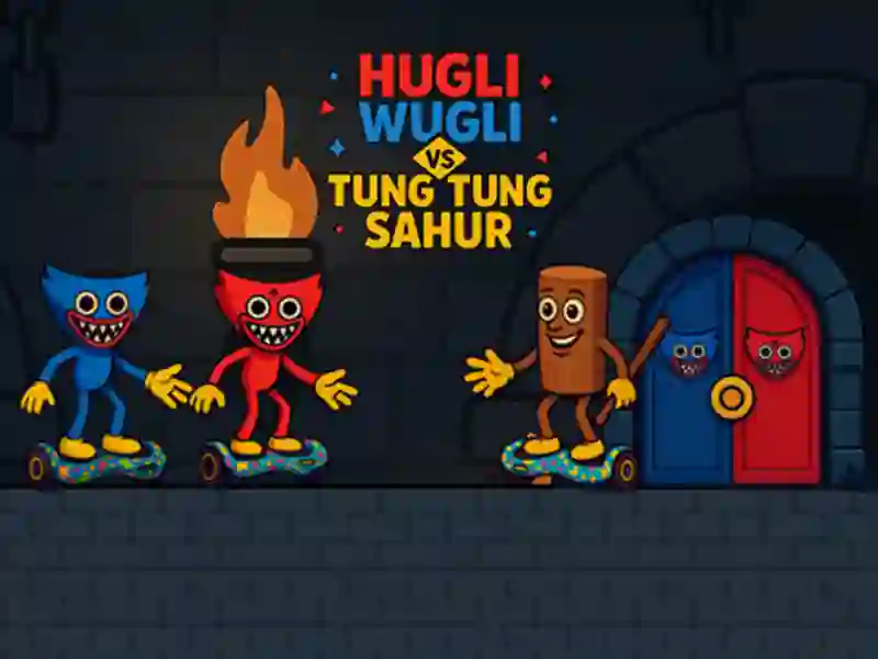 Mäng HUGLI WUGLI VS Tung Tung Sahur Internetis