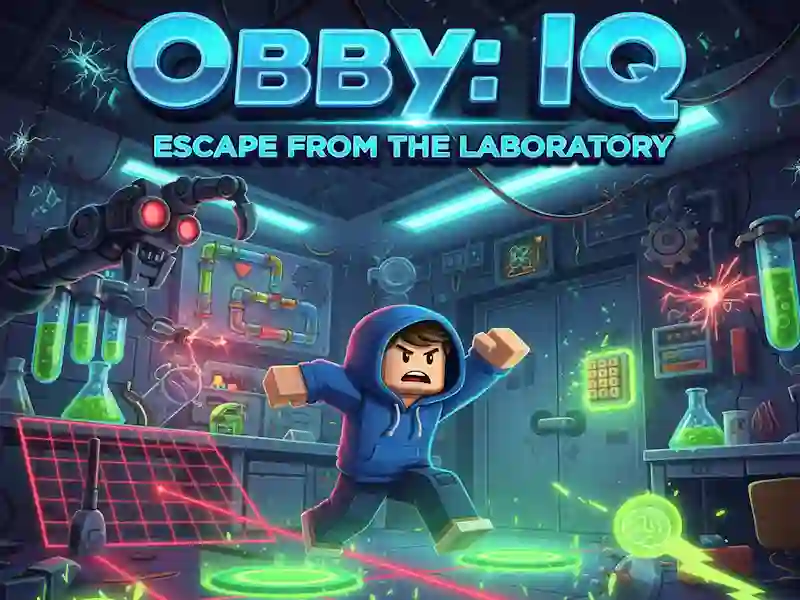 Mäng Obby: IQ Escape from the Laboratory Internetis