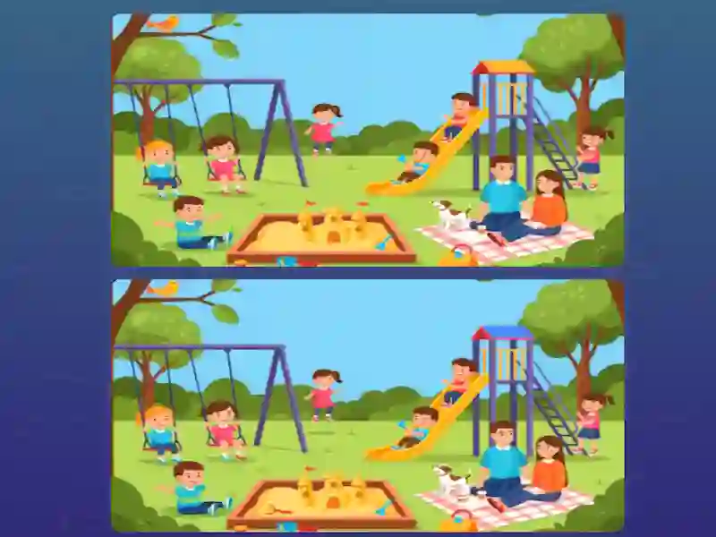 Mäng Märkake erinevust erinev 1 Internetis