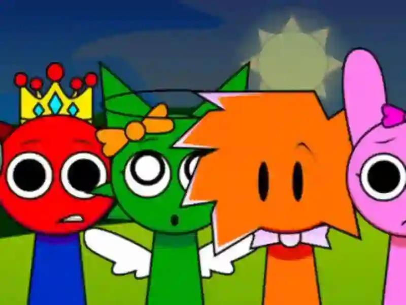 Mäng Sprunki. MSI Internetis