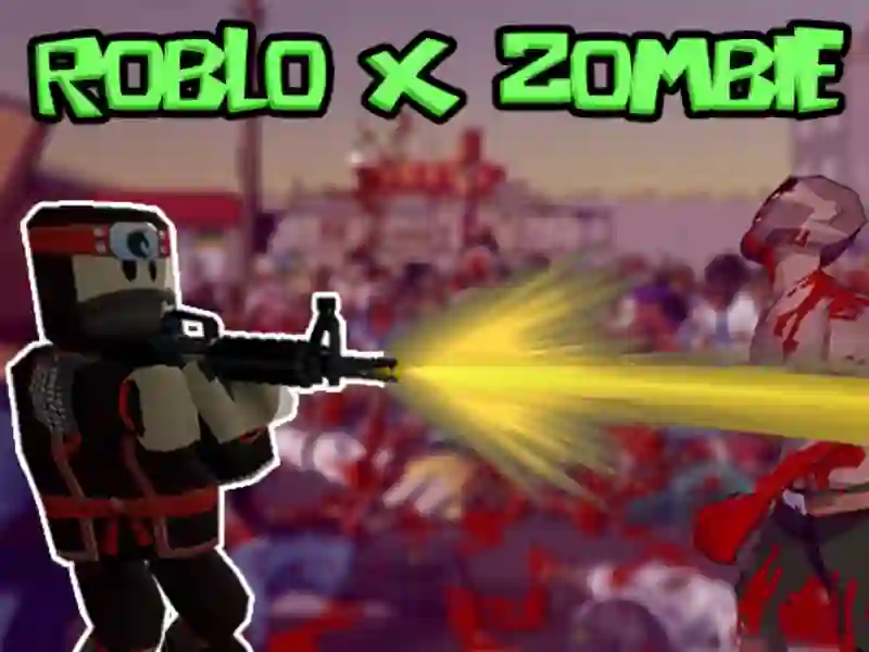 Mäng Roblox zombie Internetis