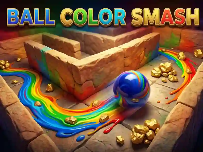 Mäng Ball Color Smash Internetis