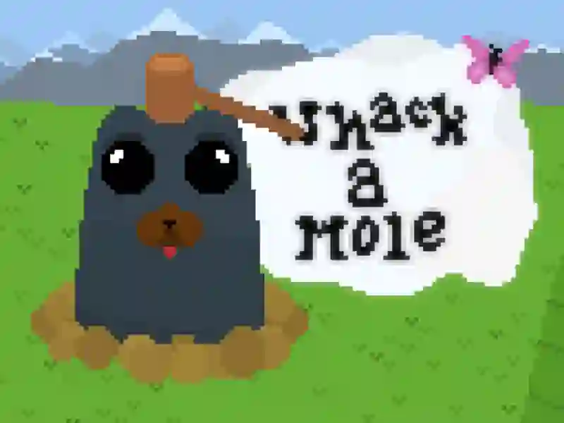 Mäng Whack a Mole Pixel Version Internetis