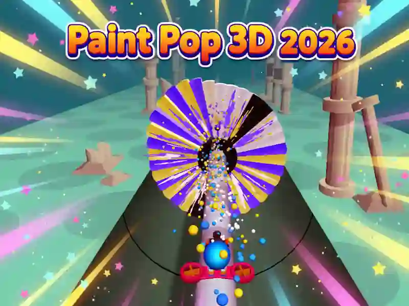 Mäng Paint Pop 3D 2026 Internetis