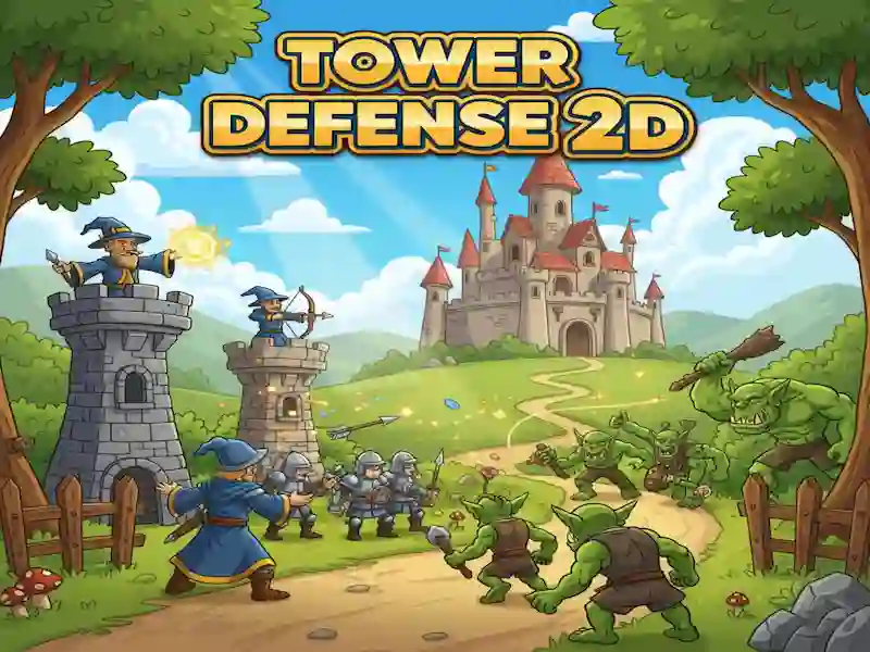Mäng Tower Defense 2D Internetis