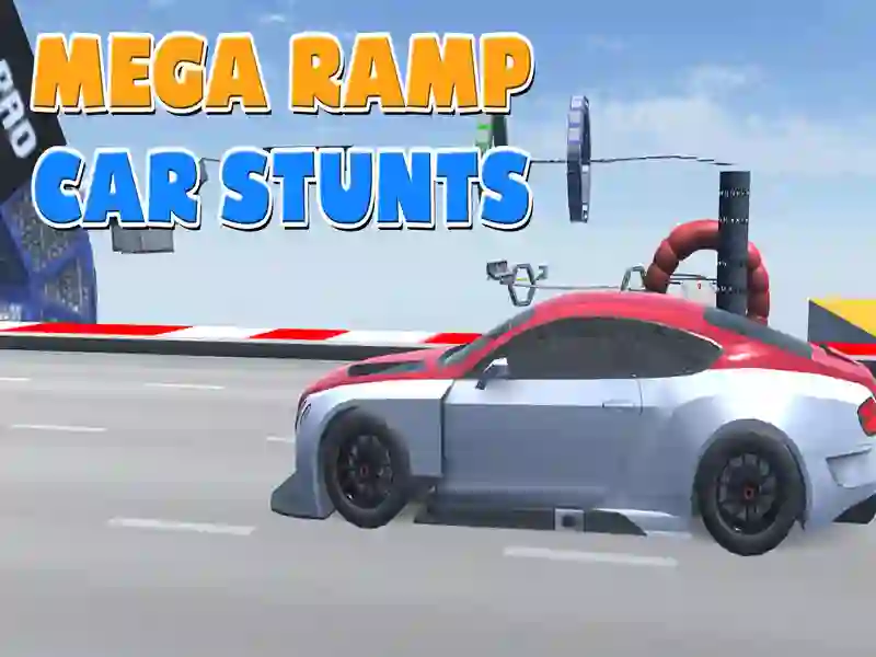 Mäng Mega Ramp Car Trikid Internetis