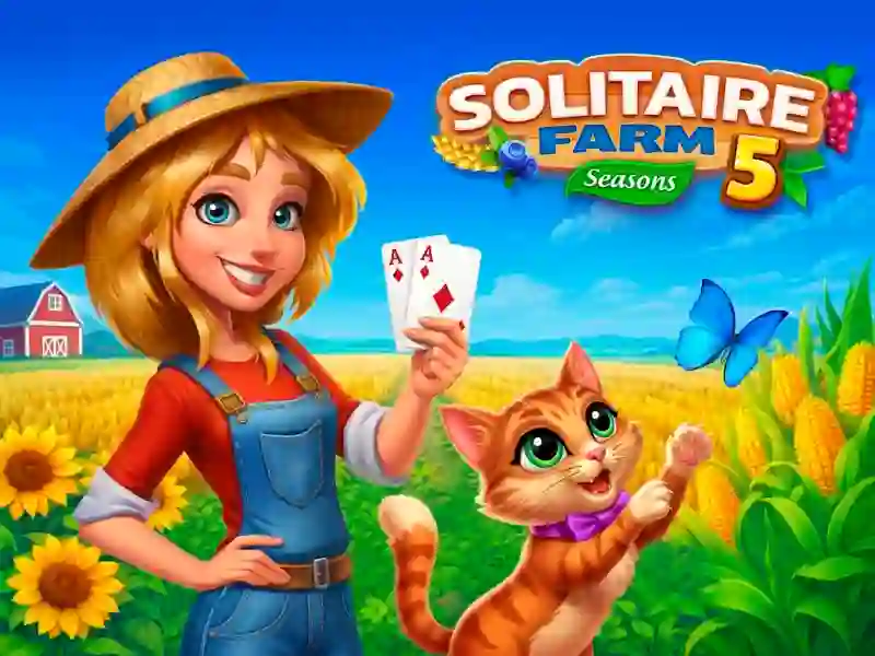 Mäng Solitaire Farm Seasons 5 Internetis