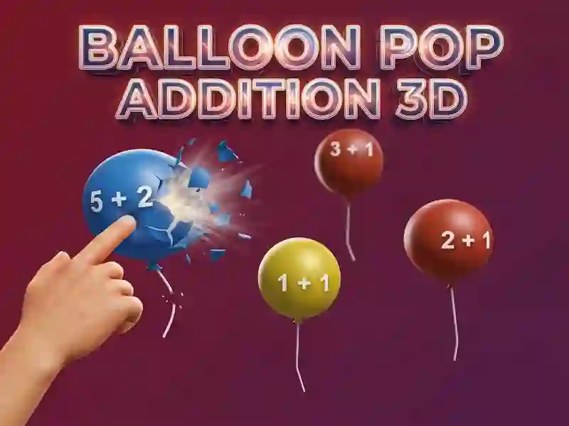 Mäng Balloon Pop lisand 3D Internetis