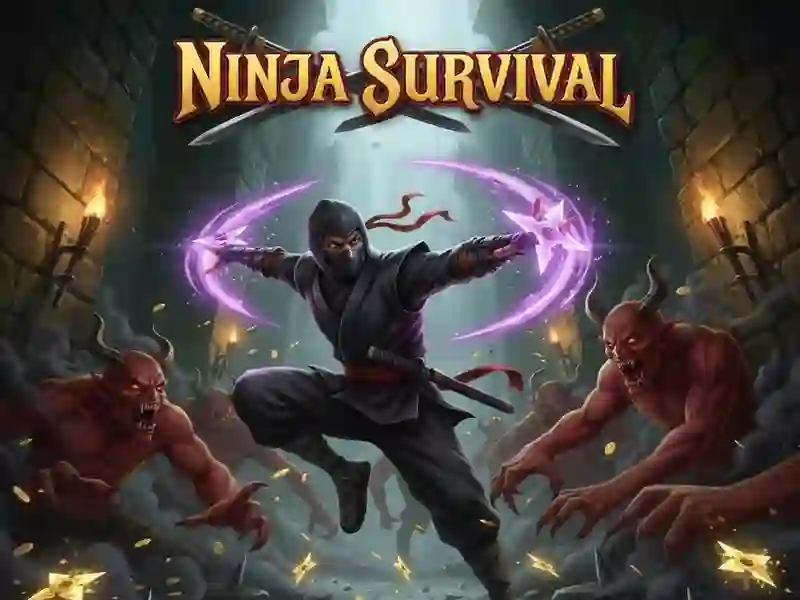 Mäng Ninja Survival Internetis