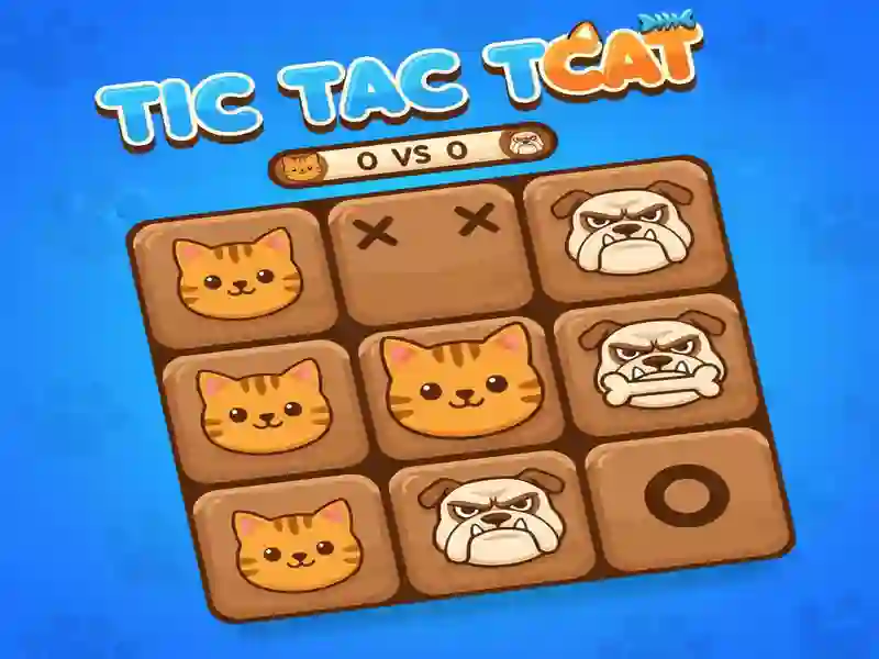Mäng Tic Tac Toe Cat Internetis
