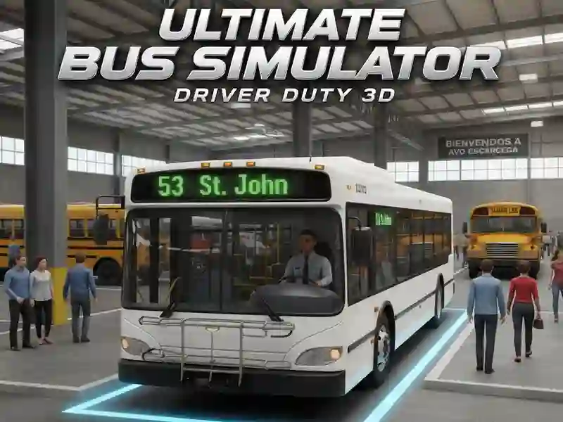 Mäng Ultimate Bussimulaatori juhi kohustus 3D Internetis
