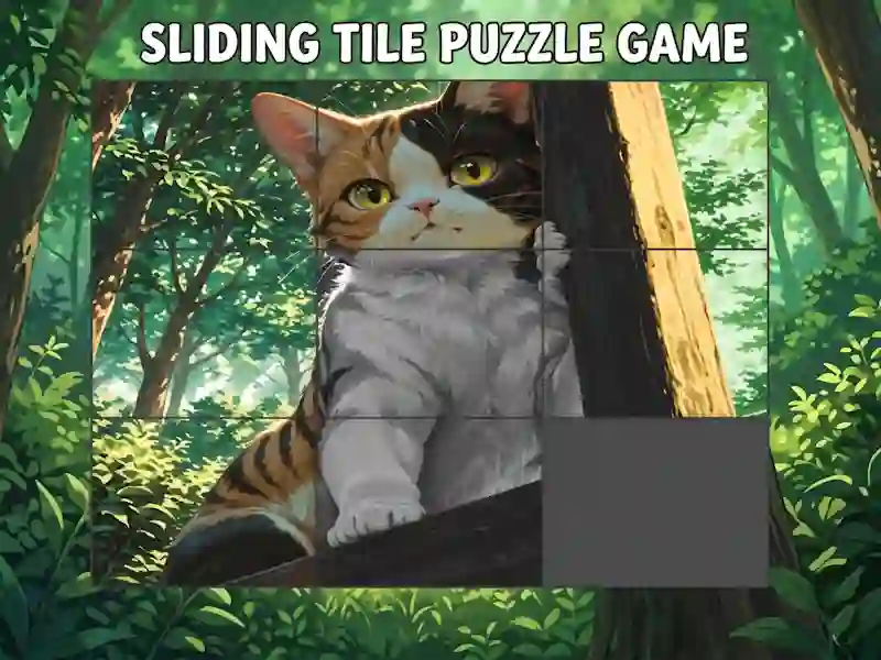 Mäng Sliding Tile Puzzle Game Internetis