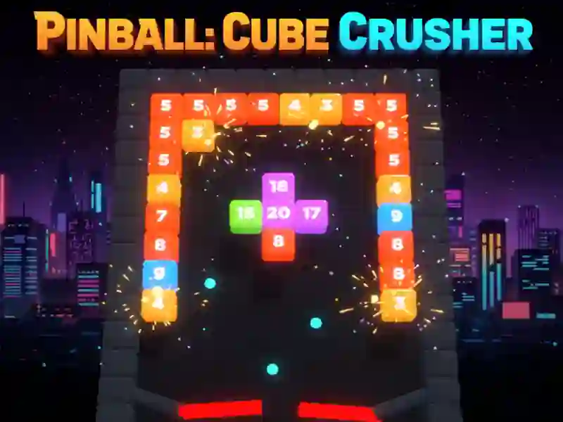 Mäng Pinball: Cube Crusher Internetis