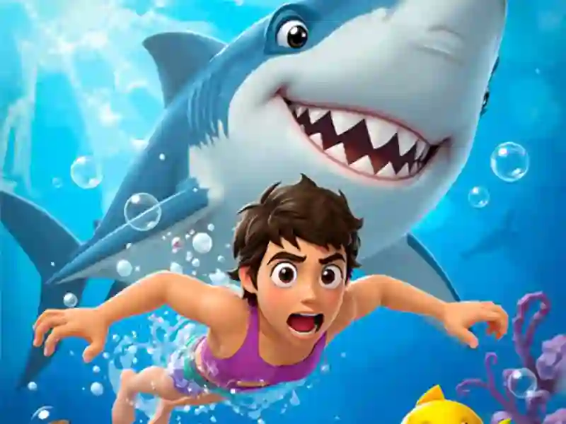 Mäng Näljane kiskjahai Internetis