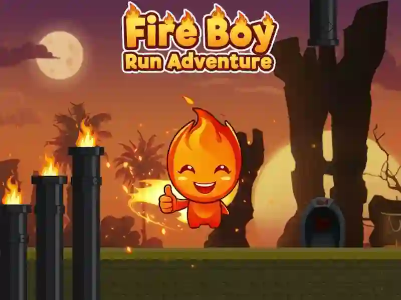 Mäng Fire Boy Run seiklus Internetis