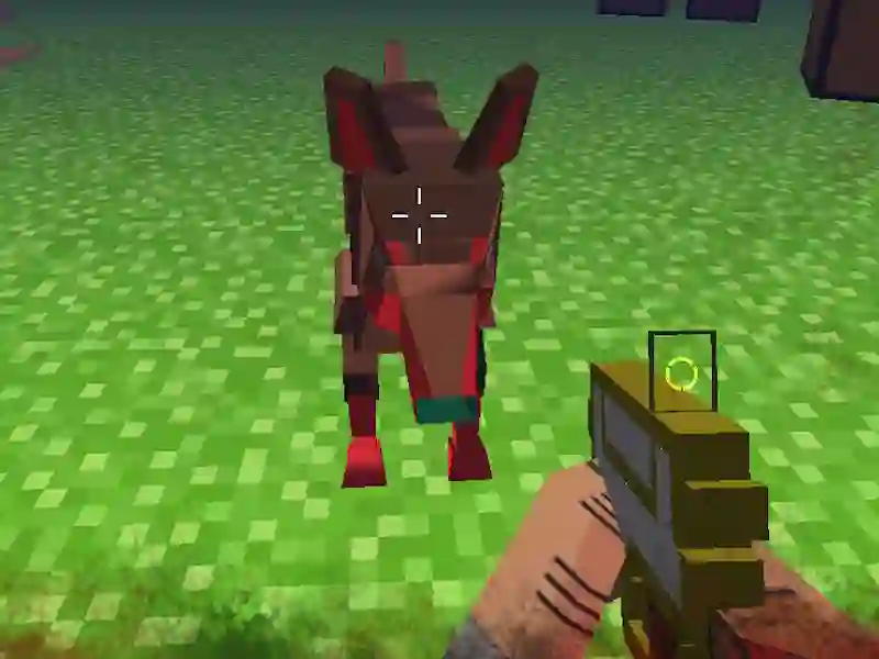 Mäng Piksli zombie ellujäämine 2025 Internetis