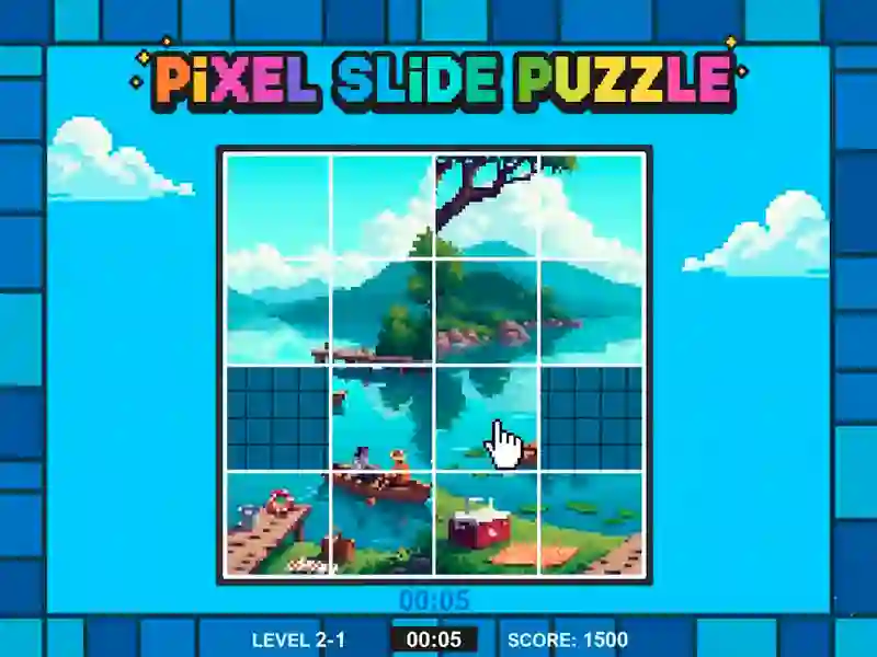 Mäng Pixel Slide Puzzle Internetis