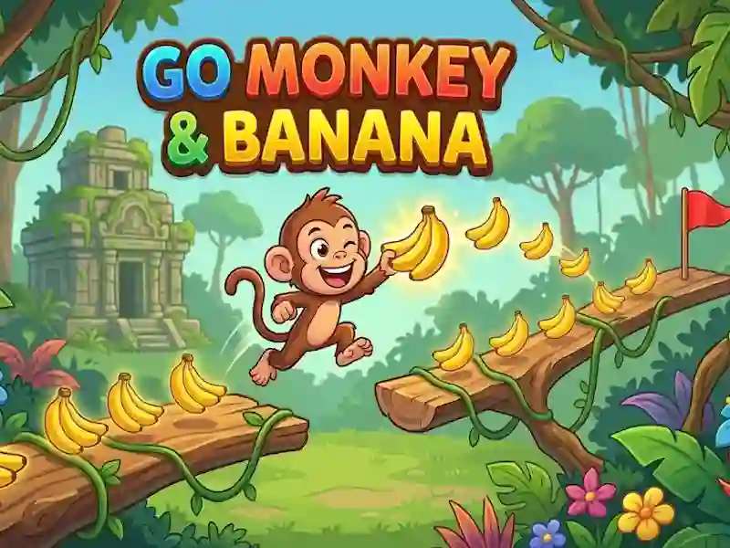Mäng Go monkey & Banana Internetis
