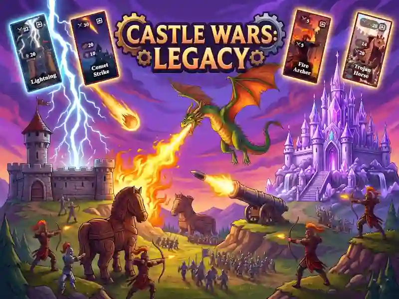 Mäng Castle Wars: Legacy Internetis