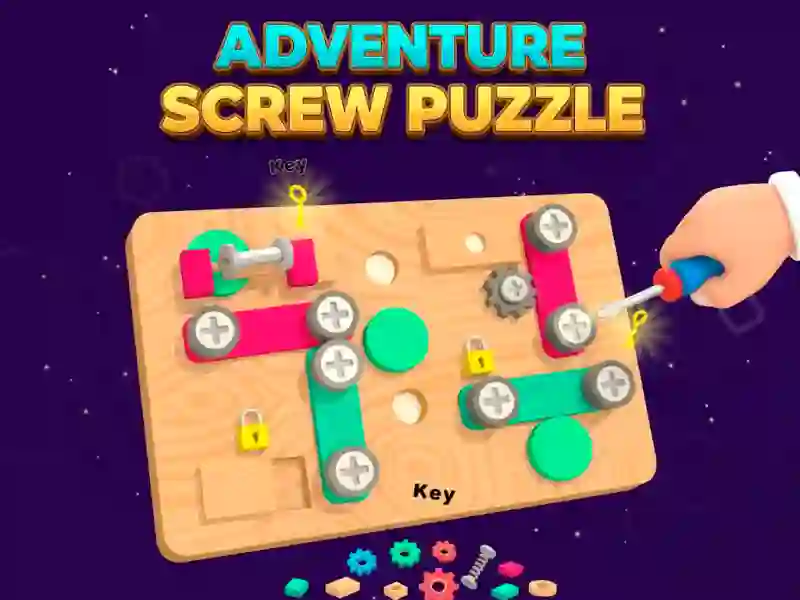 Mäng Adventure Screw Puzzle Internetis